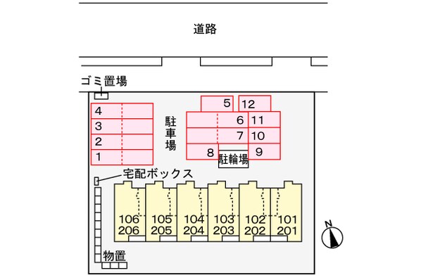 アンジェリックＩの物件外観写真